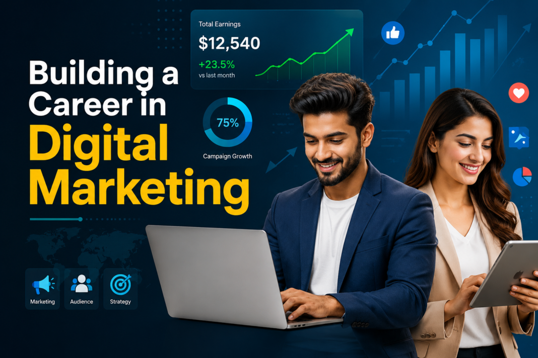 how to start digital marketing from home